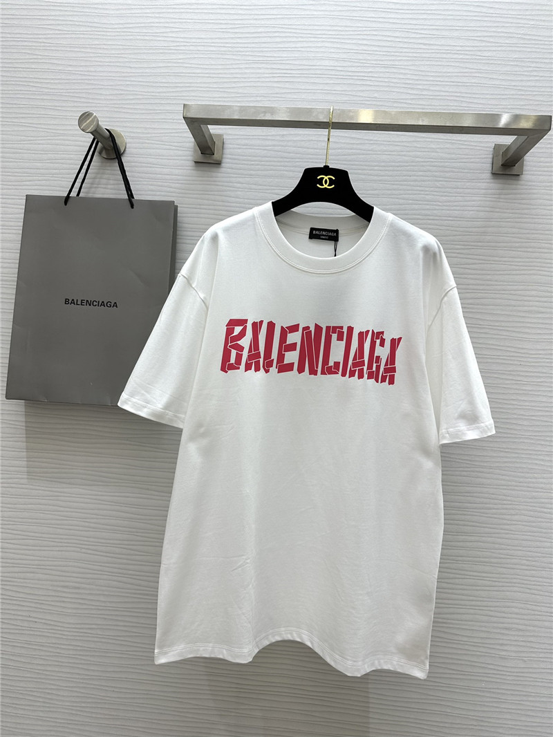 Balenciaga printed short-sleeved T-shirt replica clothes