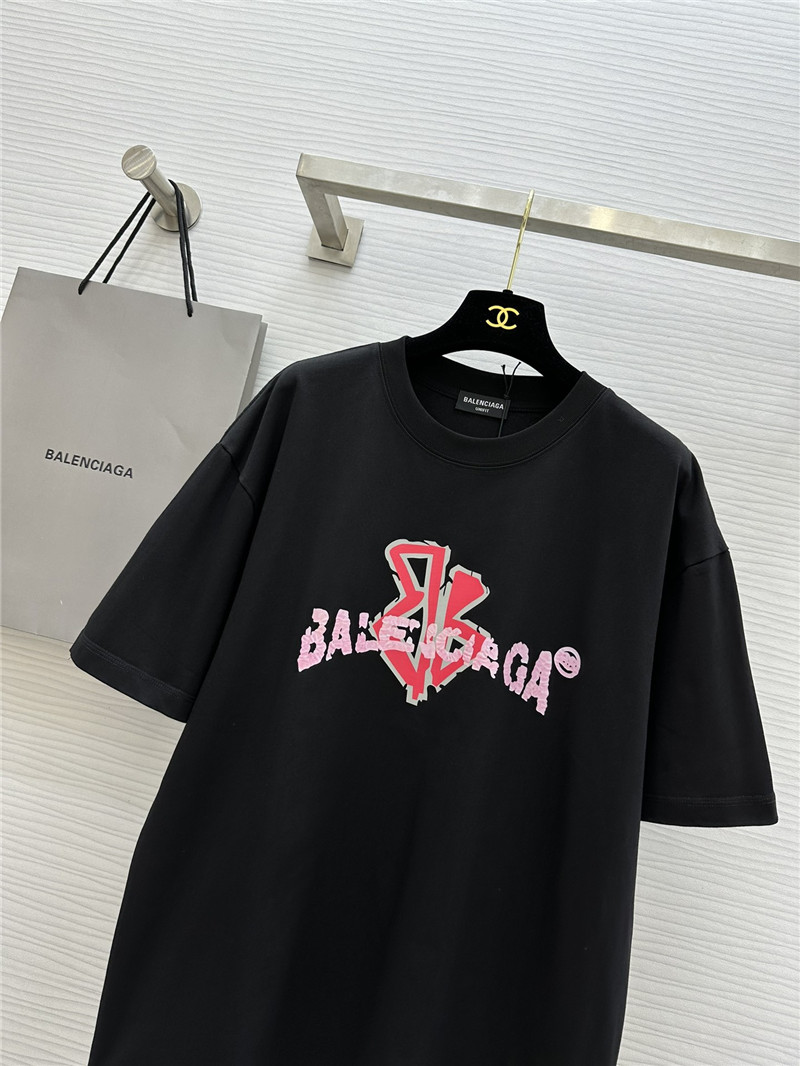 Ba1en*iaga printed short-sleeved t-shirt replica clothes