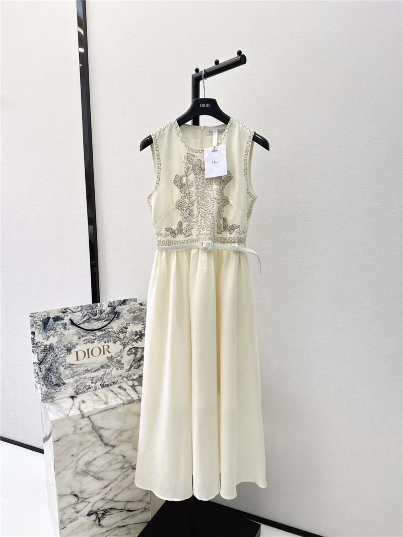 dior butterfly embroidered dress replica d&g clothing