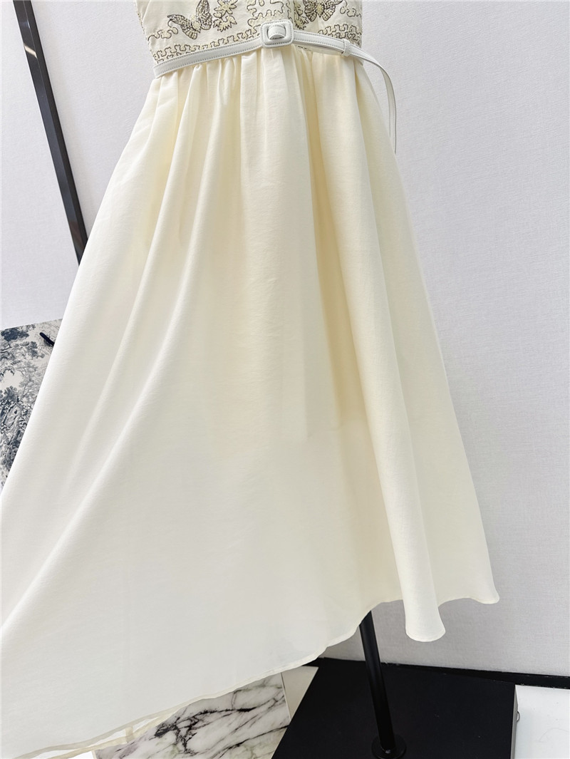 D10r butterfly embroidered dress replica d&g clothing