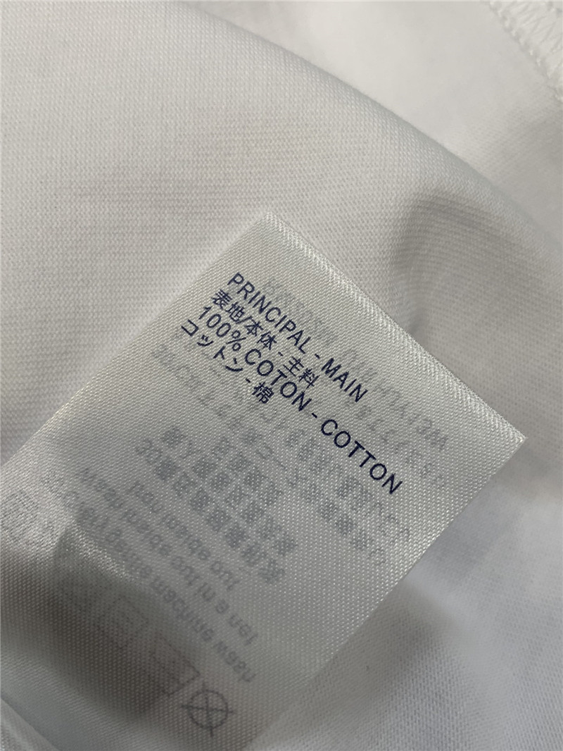 l0vis Vvtt0n lv chest logo print short sleeve t-shirt replica clothes