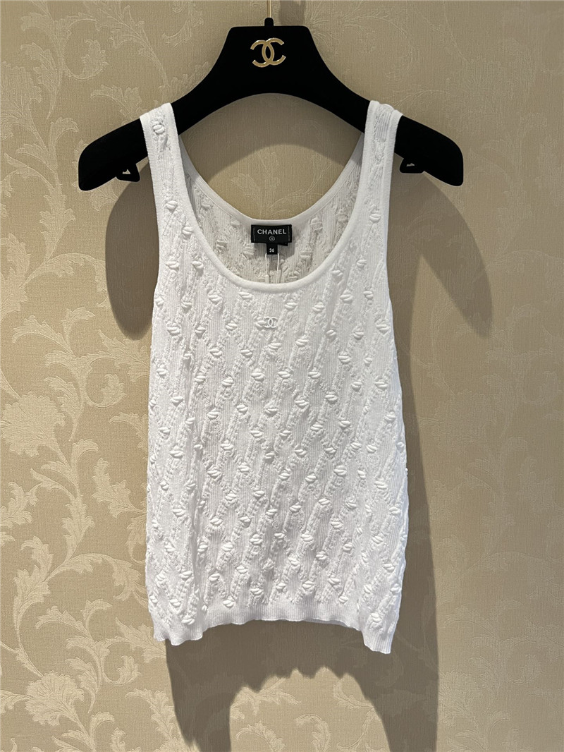 Chanel knitted vest replica d&g clothing