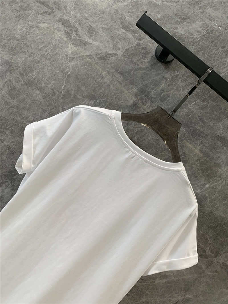 Balmain Flamingo print loose short-sleeved T-shirt replica clothes