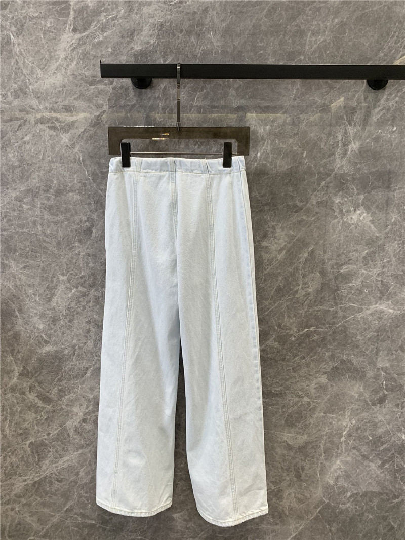 D10r three breasted denim trousers replica clothing