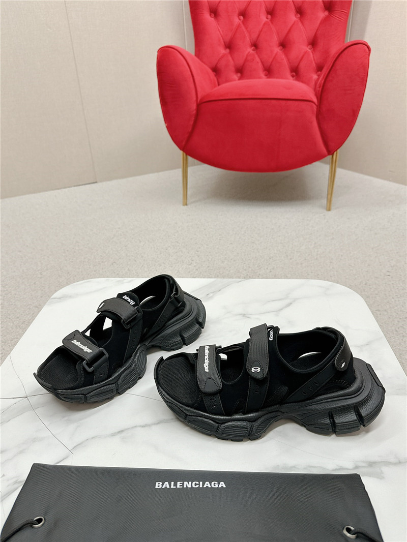 Balenciaga 3XL Sandals for Women in Black