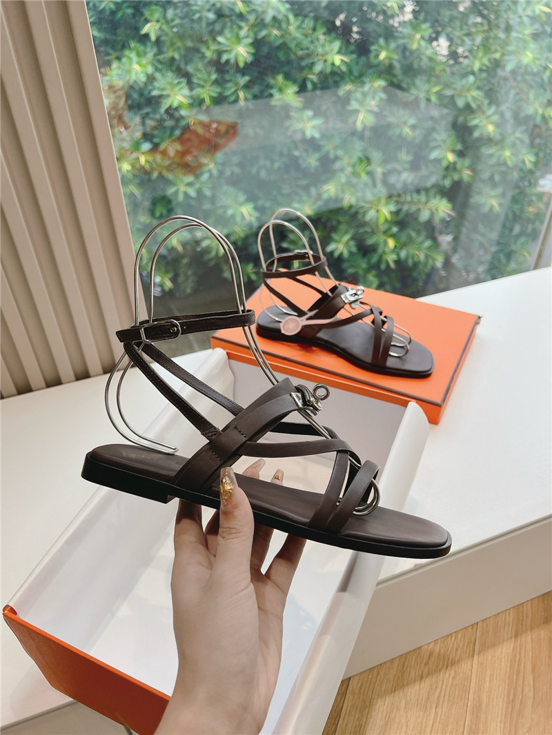 H**me5 june sandals brown