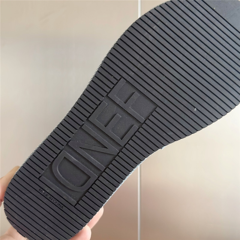 Fendi Sunshine Blue Platform Sandals