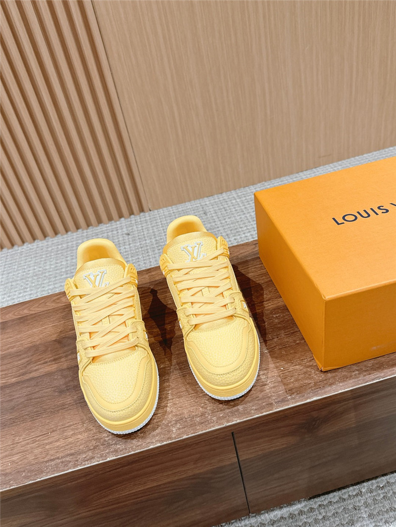 l0vis Vvtt0n lv women trainer sneakers  yellow