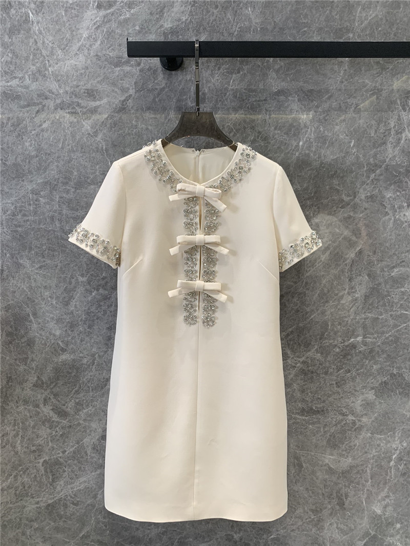 valentino silk wool beaded dress replicas clothes