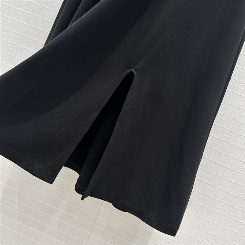 M1um1u strappy short top + big flared skirt replica clothing