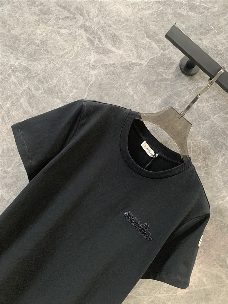 Moncler crew neck short sleeve T-shirt replica clothing sites