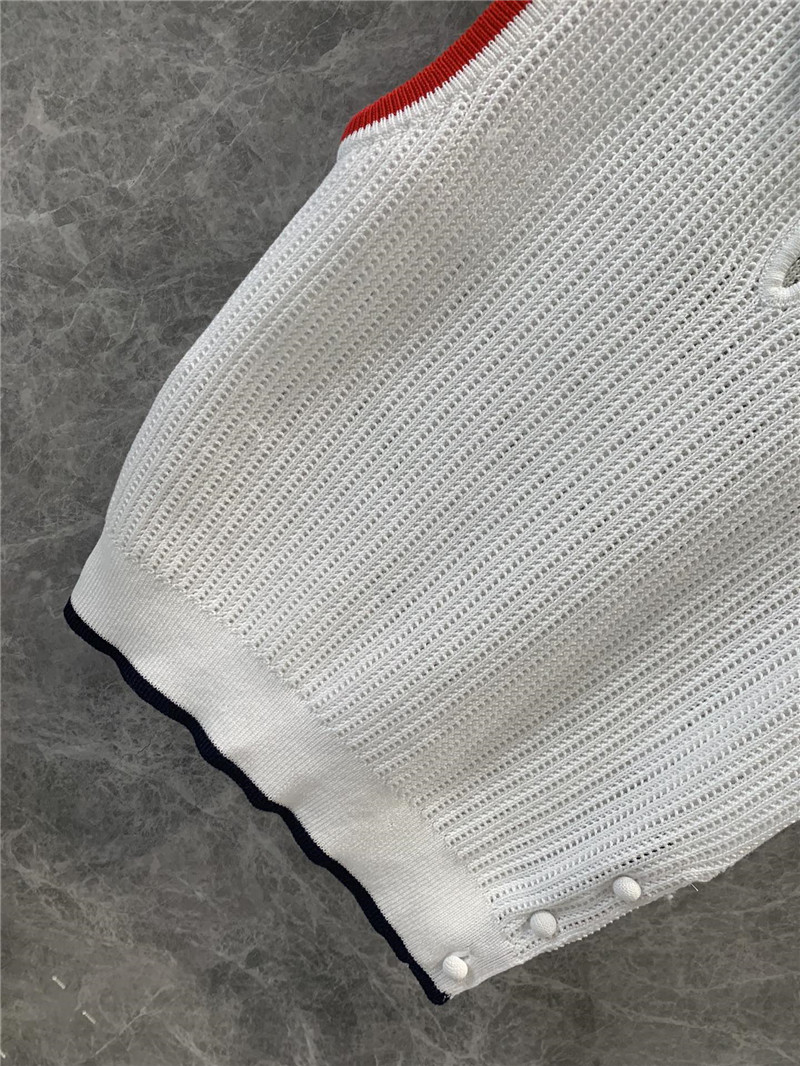 Thom Browne preppy knitted vest replica clothes