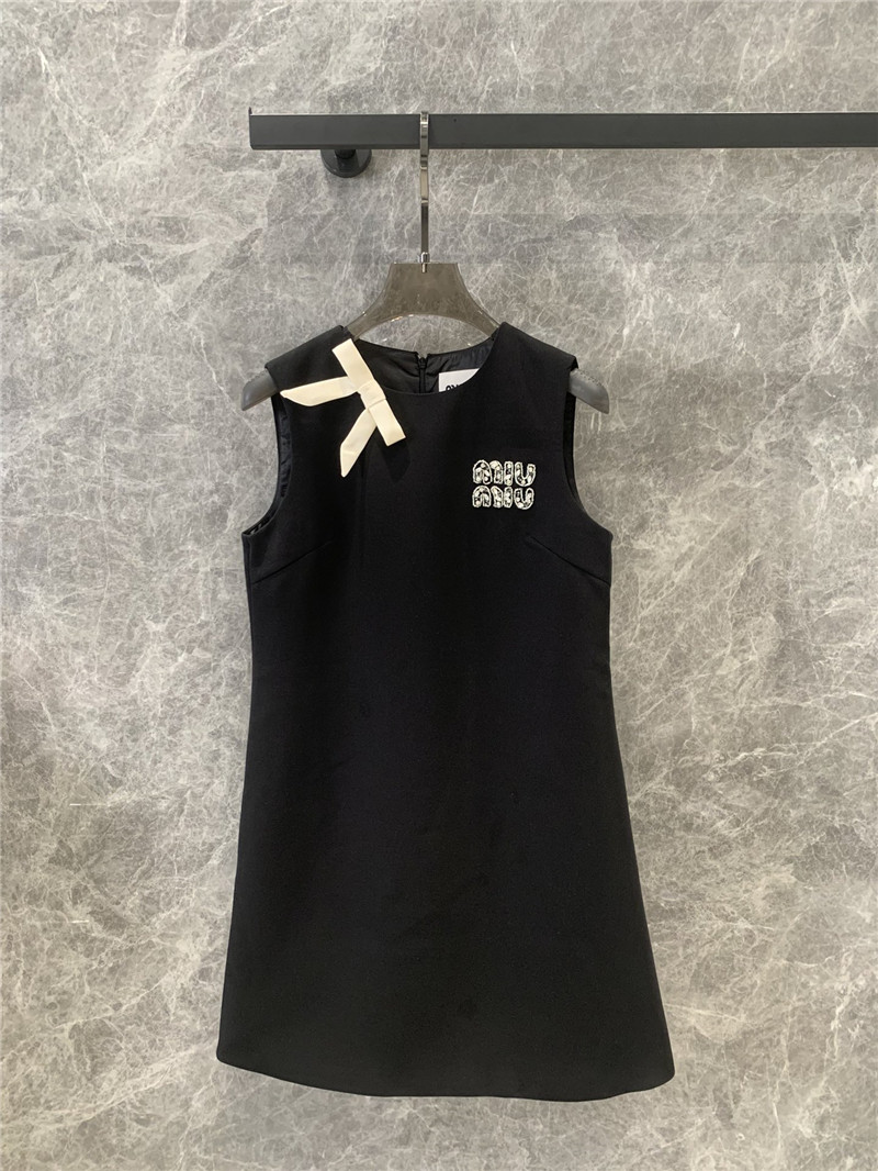 miumiu sleeveless vest dress replica designer clothes