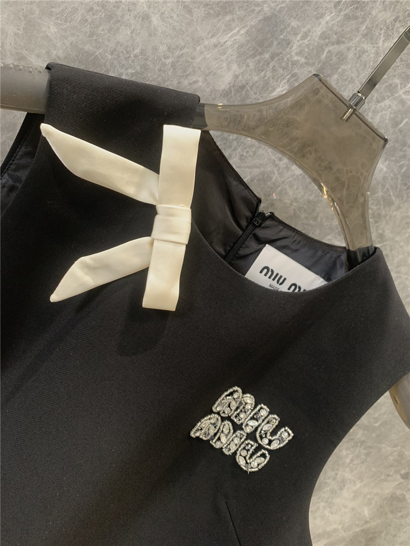 M1um1u sleeveless vest dress replica designer clothes