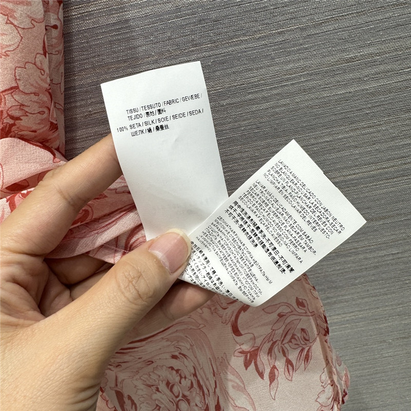 Versace positioning printed silk shirt replicas clothes