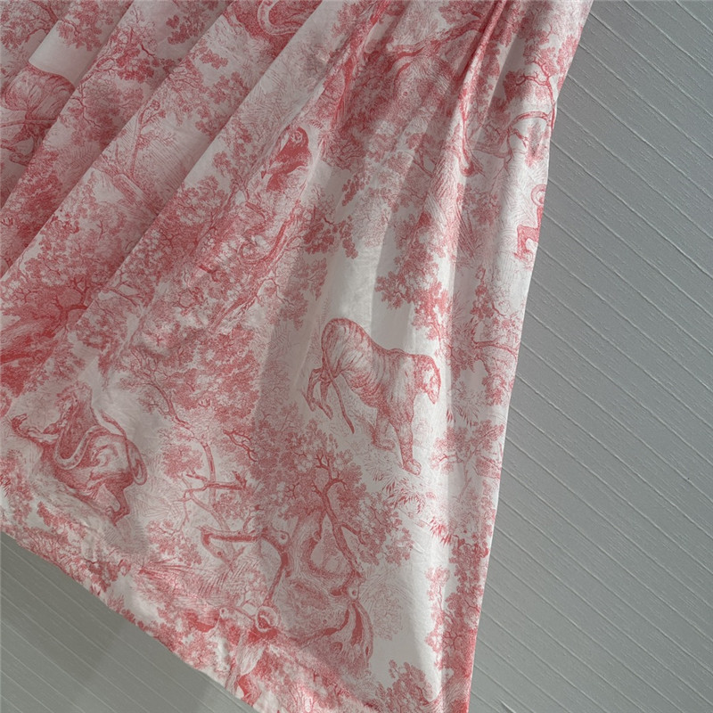 dior jouy animal print long skirt replicas clothes