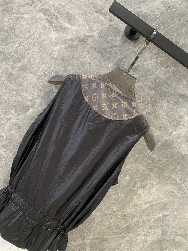 louis vuitton LV pocket colorblock sleeveless dress replica clothes