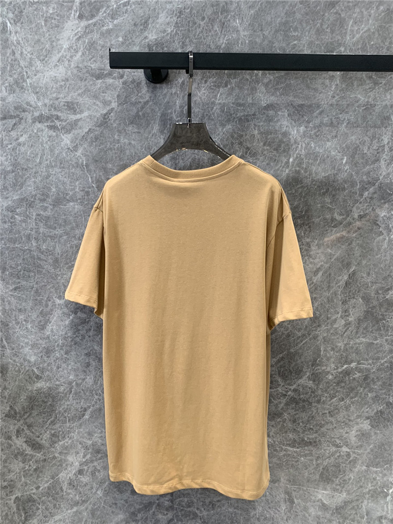 Gvc*1 printed round neck short sleeve t-shirt replica d&g clothing