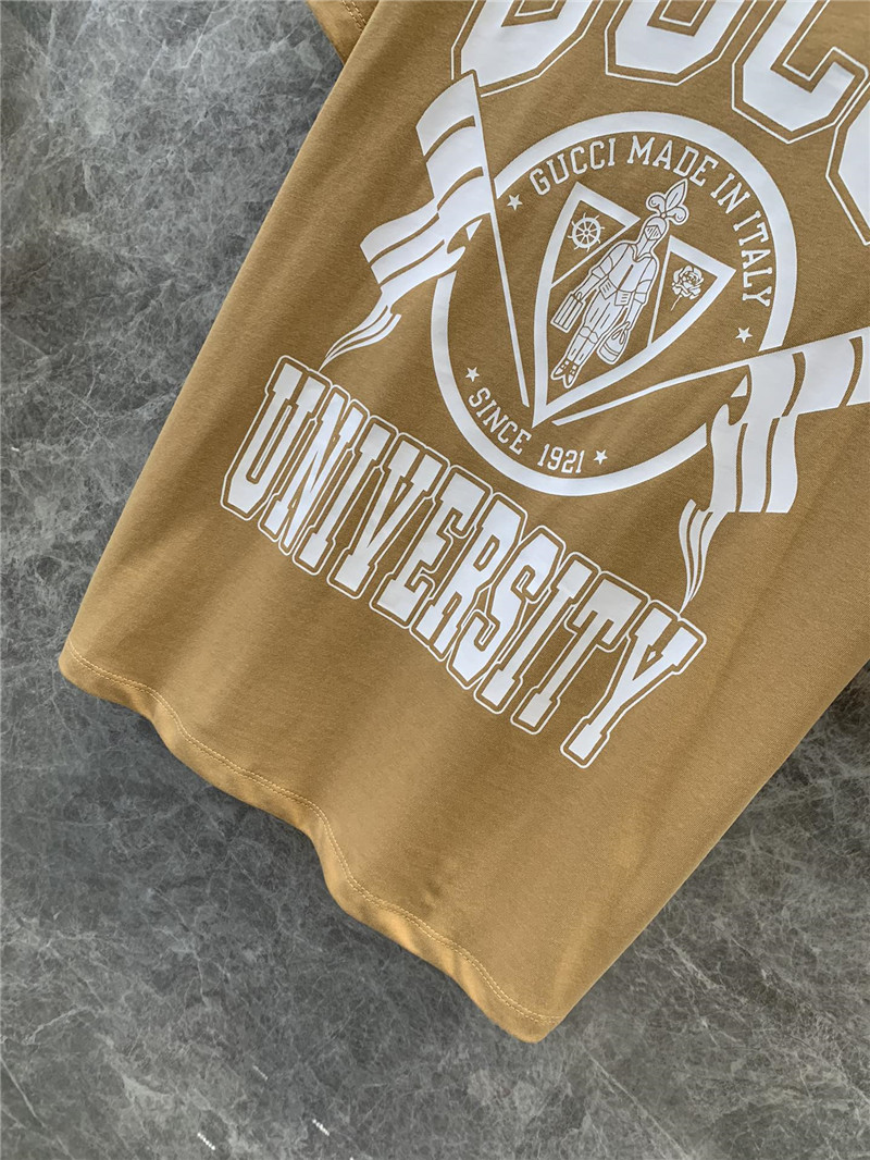 Gvc*1 printed round neck short sleeve t-shirt replica d&g clothing