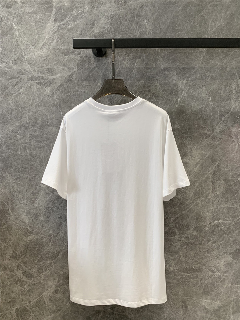 Gvc*1 printed round neck short sleeve t-shirt replica d&g clothing