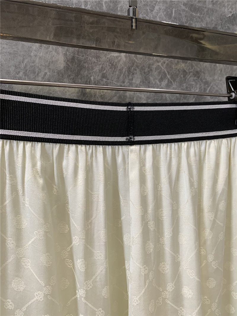 Chanel elastic waist casual trousers replica d&g clothing