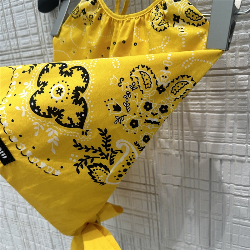 M1um1u backless camisole + miniskirt set replica clothing sites