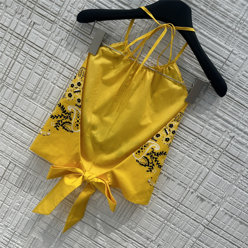 M1um1u backless camisole + miniskirt set replica clothing sites