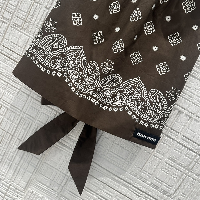 M1um1u backless camisole + miniskirt set replica clothing sites