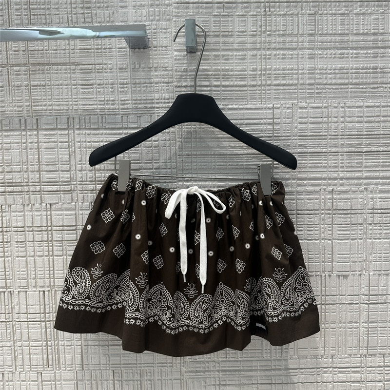 M1um1u backless camisole + miniskirt set replica clothing sites