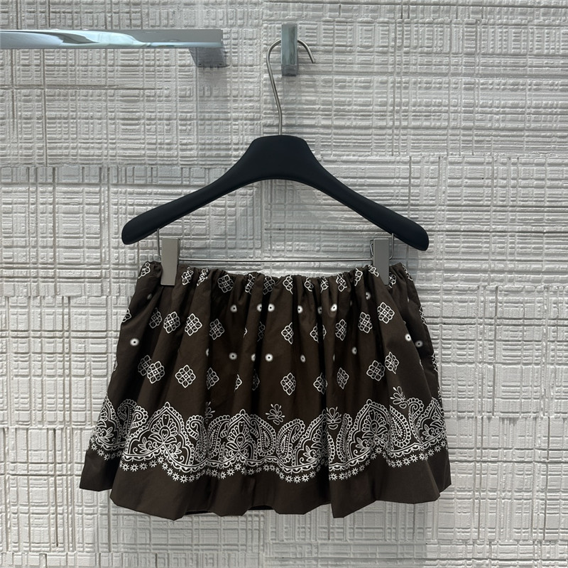 M1um1u backless camisole + miniskirt set replica clothing sites