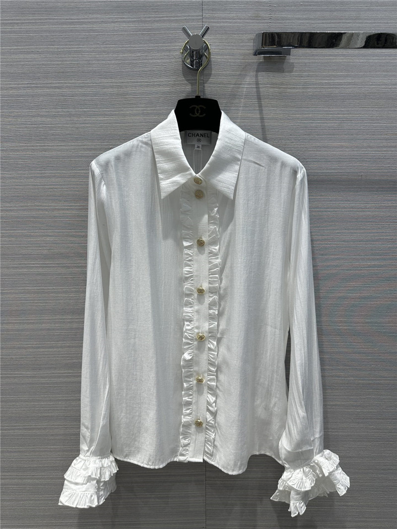 Chanel palace style lace shirt replica clothing sites