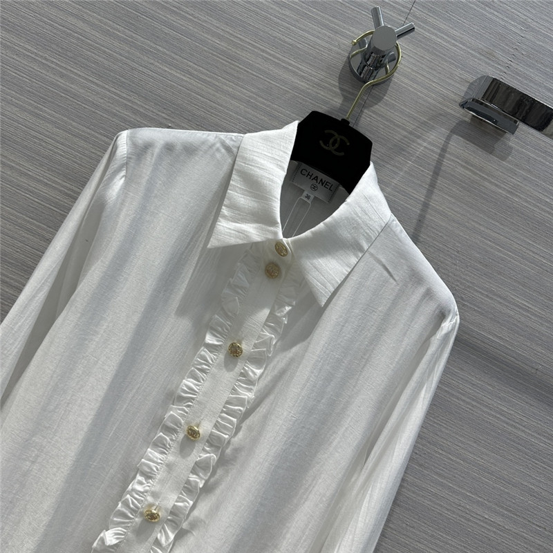 Chanel palace style lace shirt replica clothing sites
