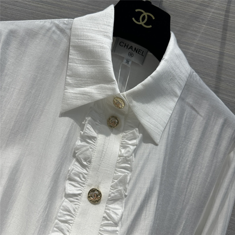 Chanel palace style lace shirt replica clothing sites