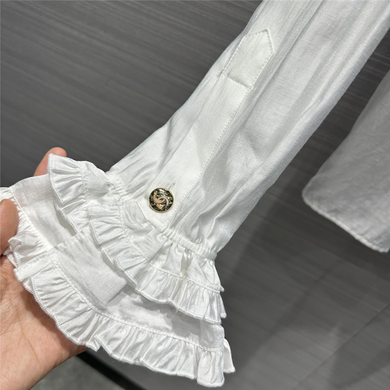 Chanel palace style lace shirt replica clothing sites