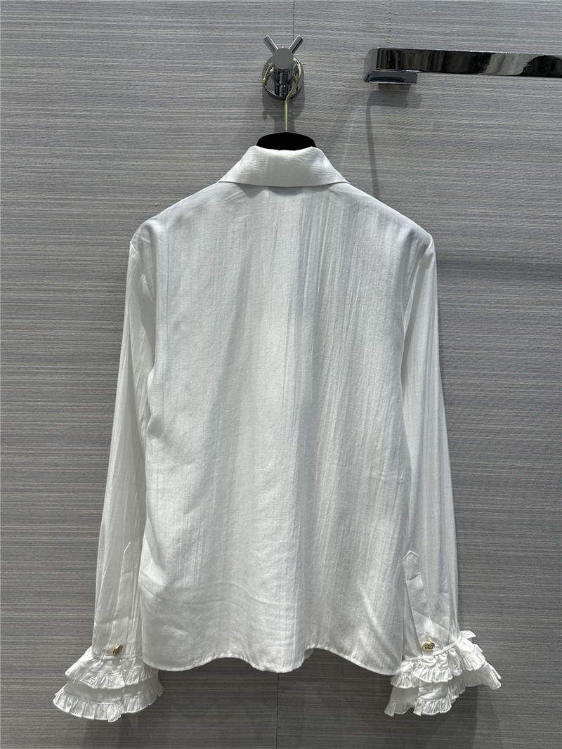 Chanel palace style lace shirt replica clothing sites