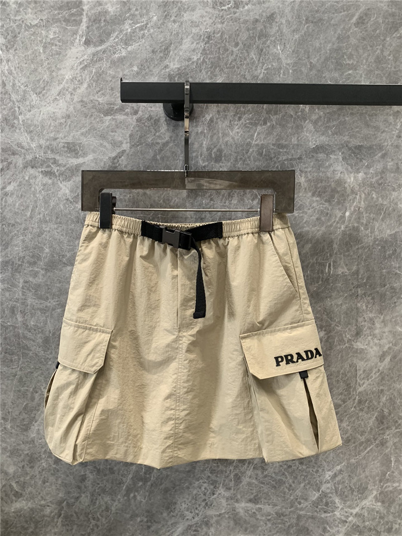 prada classic letter work skirt replica clothing sites