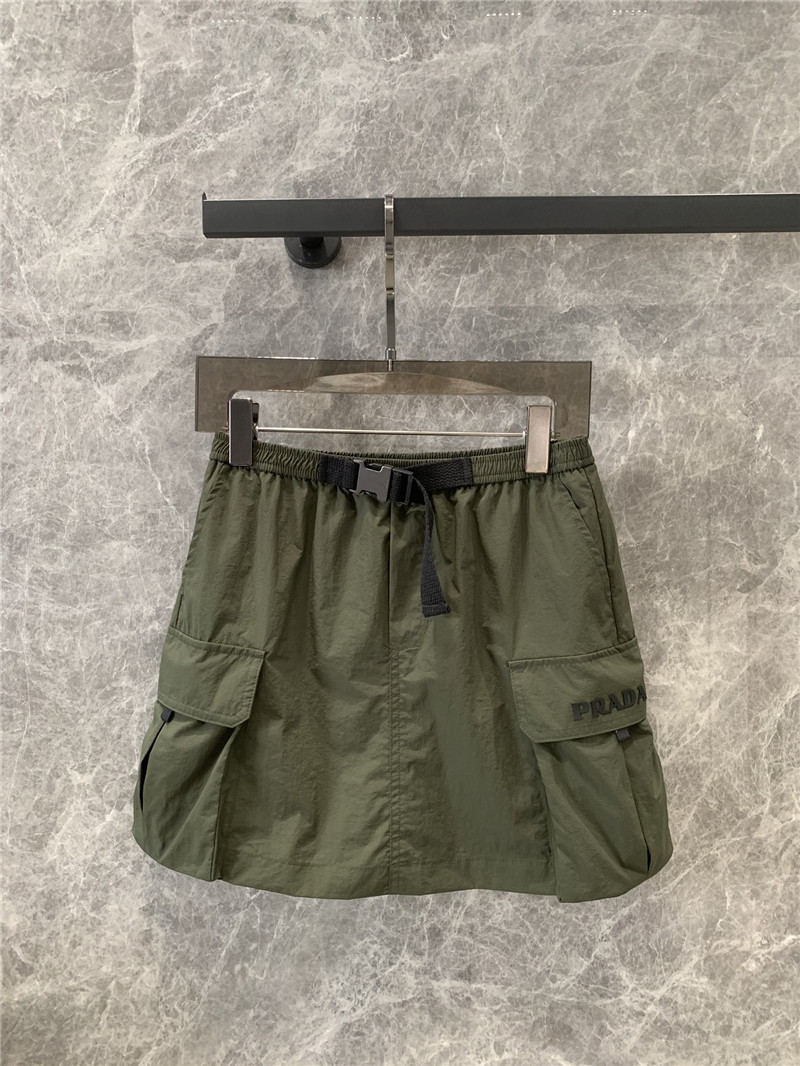 prada classic letter work skirt replica clothing sites