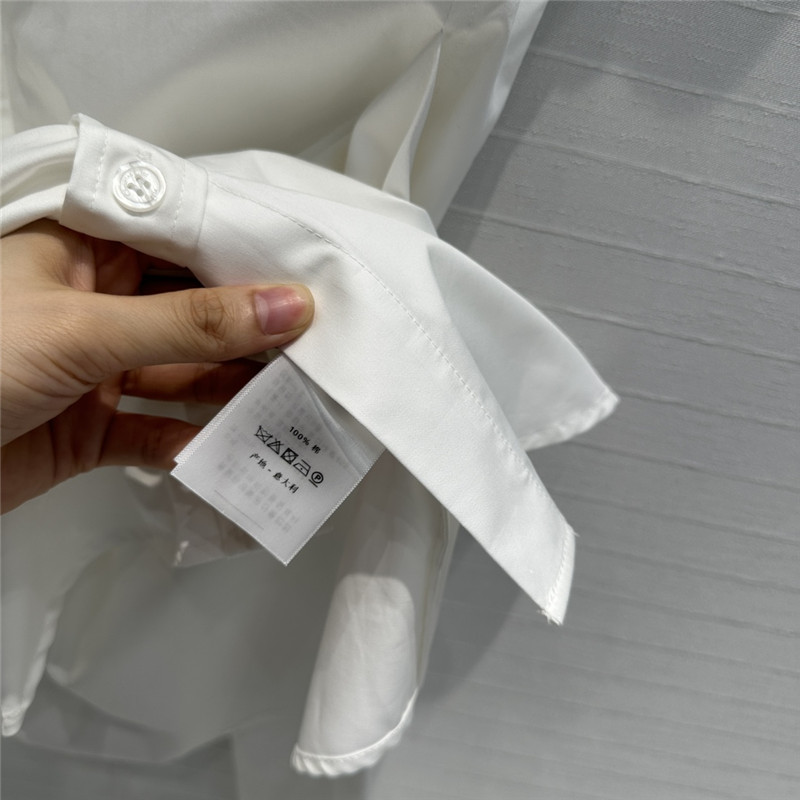 D10r vest fake two-piece shirt dress replicas clothes