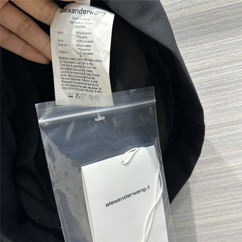 A1exa*der wang suit shorts replicas clothes