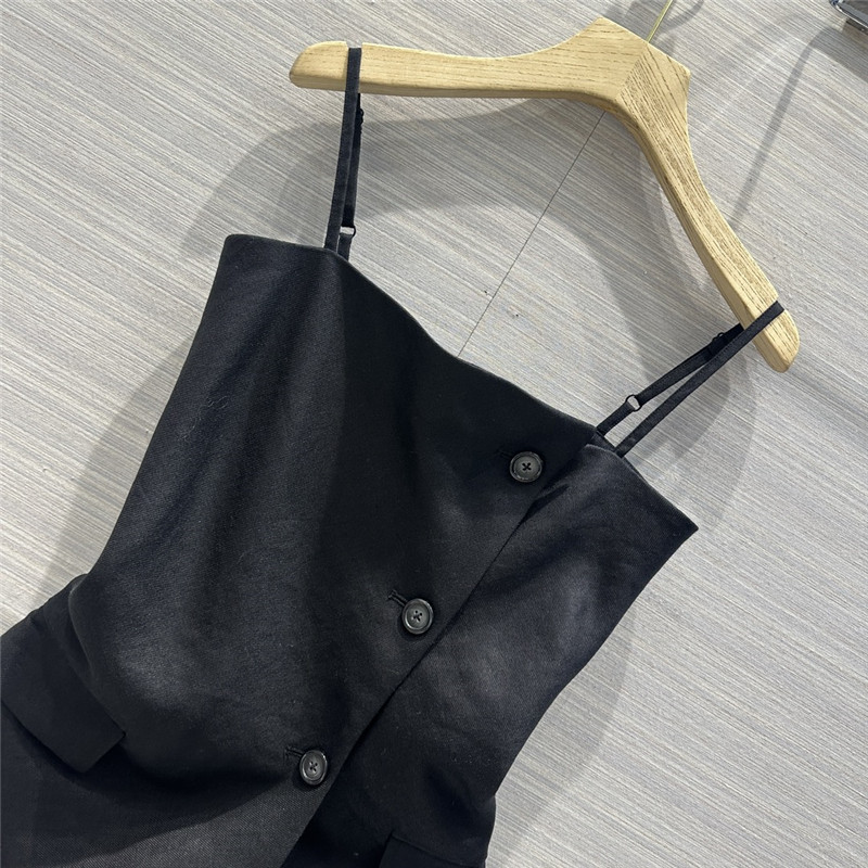 acne studios irregular hem design tube top camisole replica clothes