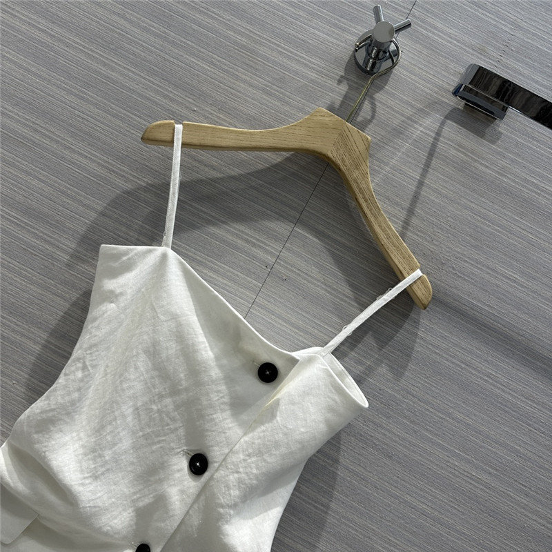 acne studios irregular hem design tube top camisole replica clothes