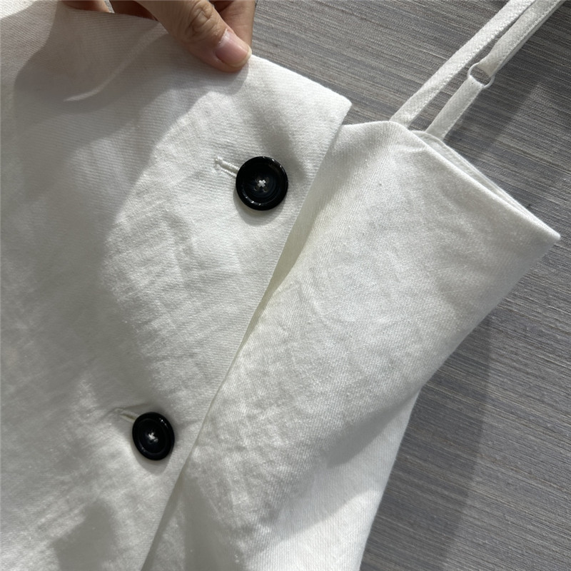 acne studios irregular hem design tube top camisole replica clothes