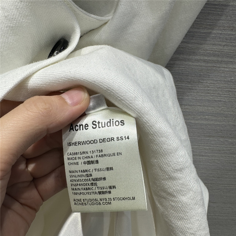 acne studios irregular hem design tube top camisole replica clothes