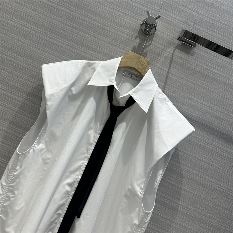 Va1e*ntin0 tie wide shoulder oversized shirt replica d&g clothing