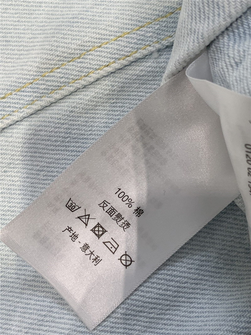 dior double breasted denim shorts replicas clothes
