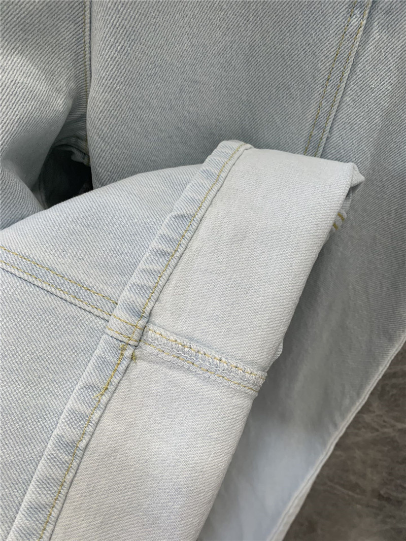 D10r three breasted denim trousers replica clothes