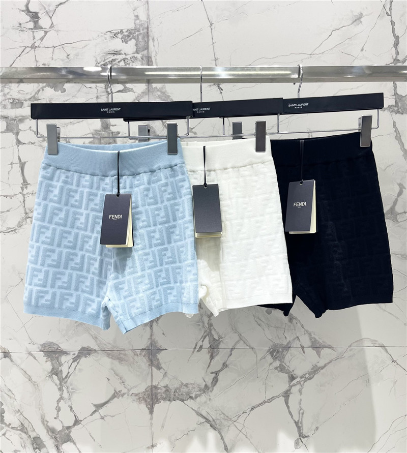 Fendi elastic waist leggings replica d&g clothing