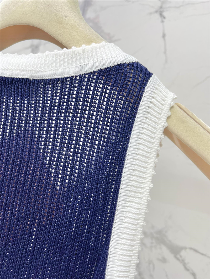 M1um1u wave edge vest dress replica clothing sites