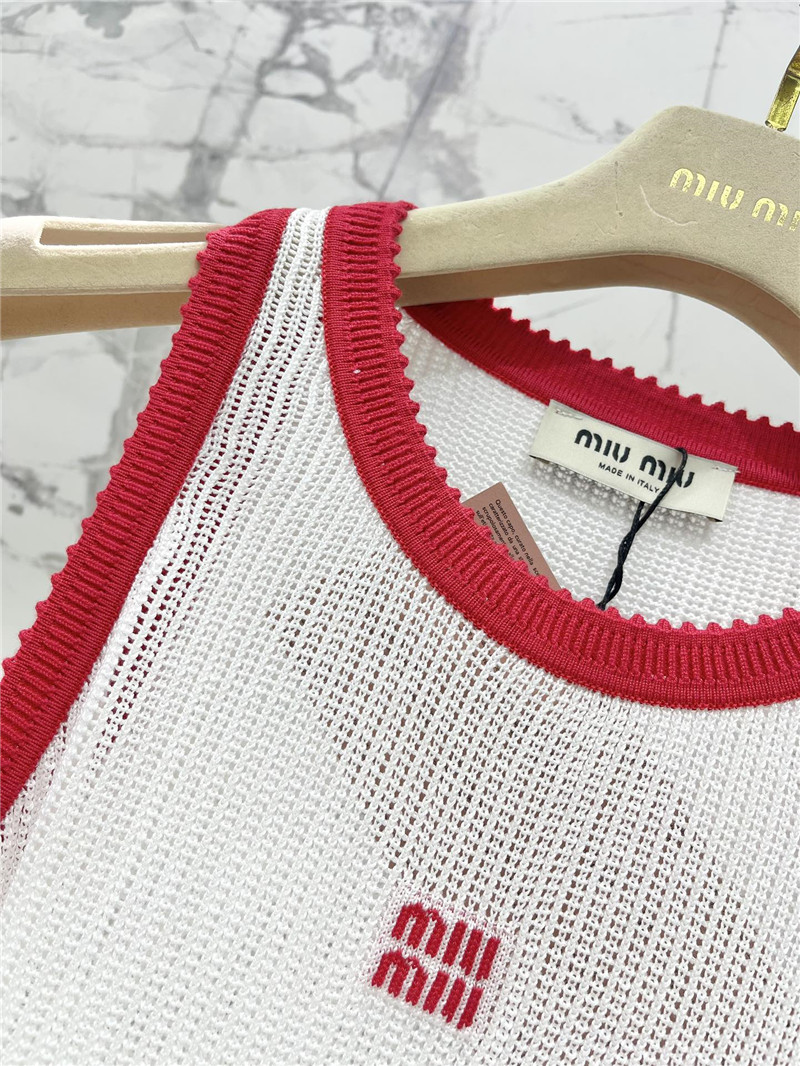 M1um1u wave edge vest dress replica clothing sites