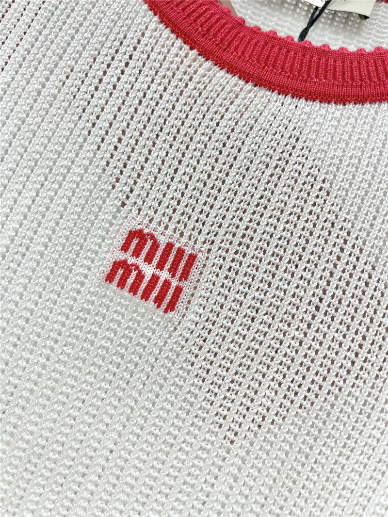 M1um1u wave edge vest dress replica clothing sites